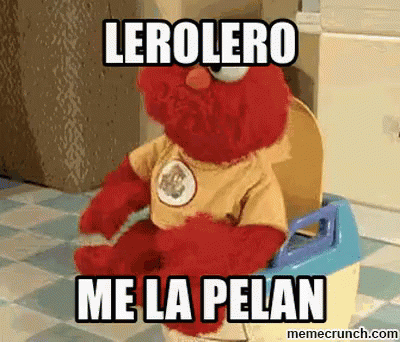 Lero Lero Elmo Bebé Baño Baile Me La Pelan GIF - Elmo Neener Neener Baby GIFs