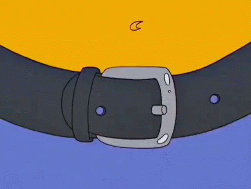 The Simpsons Homer GIF - The Simpsons Homer Belly Button GIFs
