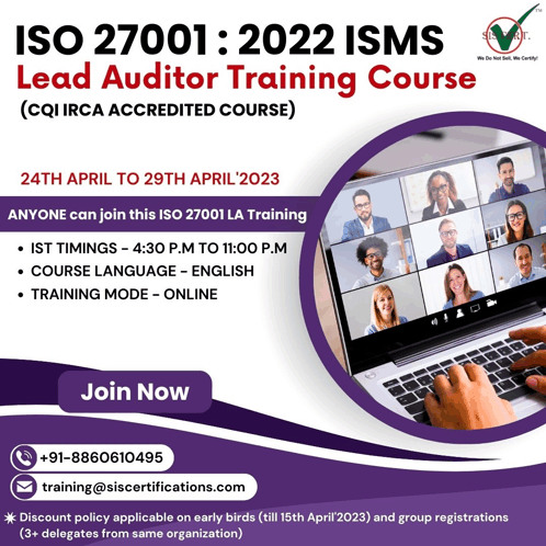 Iso 27001 2022 Isms Lead Auditor Training Course Irca Certified Course GIF - Iso 27001 2022 Isms Lead Auditor Training Course Irca Certified Course GIFs