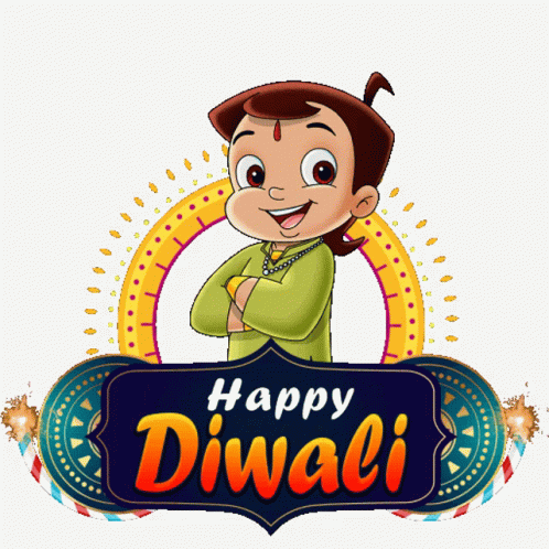 Wish You A Happy Diwali Chhota Bheem GIF - Wish You A Happy Diwali Chhota Bheem Deepavali Ki Shubhkamnaye GIFs
