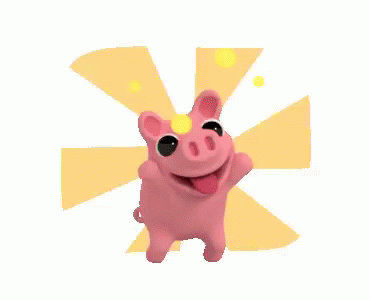 Pig Dancing GIF - Pig Dancing Yay GIFs