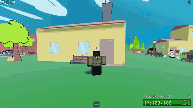a screenshot of a video game with ffa_sketched written on the bottom right