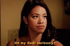 Omg Seriously? GIF - Jane The Virgin Seriously GIFs