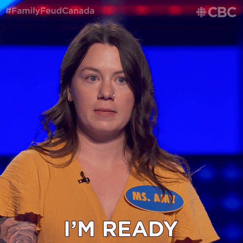 I'M Ready Ms Amy GIF - I'M Ready Ms Amy Family Feud Canada GIFs