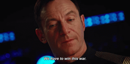 We Have To Win This War Jason Isaacs GIF - We Have To Win This War Jason Isaacs Captain Gabriel Lorca GIFs