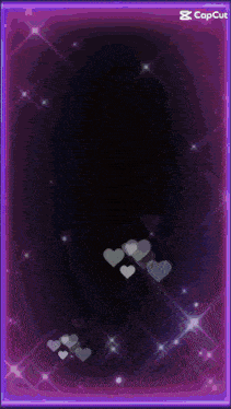 a black background with hearts and the word of