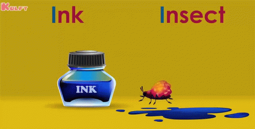 I For Ink Ink GIF - I For Ink Ink Insect GIFs