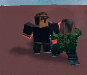 a person in a video game is being hit by a beam of light .