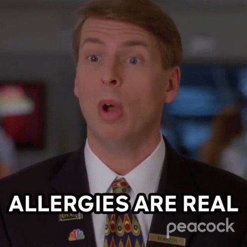Allergies Are Real Kenneth Parcell GIF - Allergies Are Real Kenneth Parcell 30rock GIFs