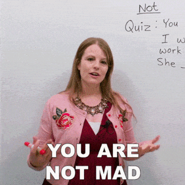 You Are Not Mad Emma GIF - You Are Not Mad Emma Engvid GIFs