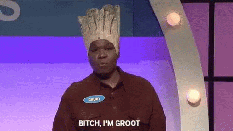 Groot I Am Groot GIF - Groot I Am Groot Leslie Jones GIFs