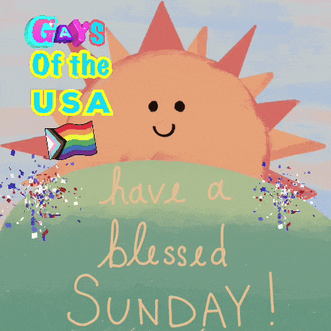 a greeting card that says have a blessed sunday on it