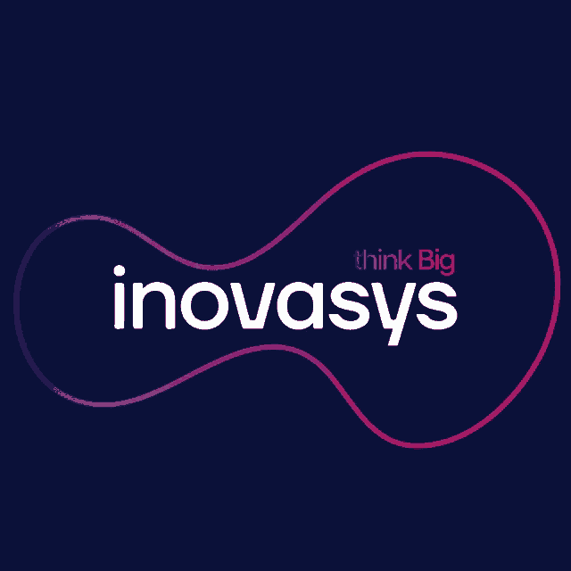 a logo that says think big inovasys on it