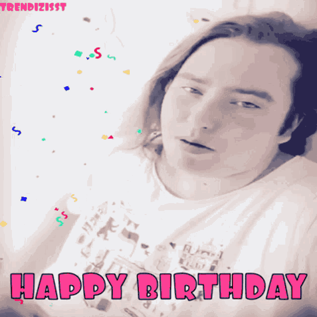 Happy Birthday Birthday Song GIF - Happy Birthday Birthday Song Confetti GIFs