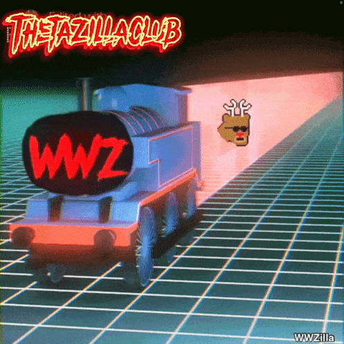 a train with wwz written on it