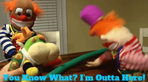 Sml Butterball GIF - Sml Butterball You Know What Im Outta Here GIFs