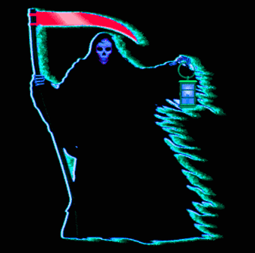 Grim Reaper Pixel GIF - Grim Reaper Reaper Grim GIFs