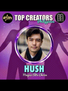 hush is a top creator in the philippines and is a magic elite choice