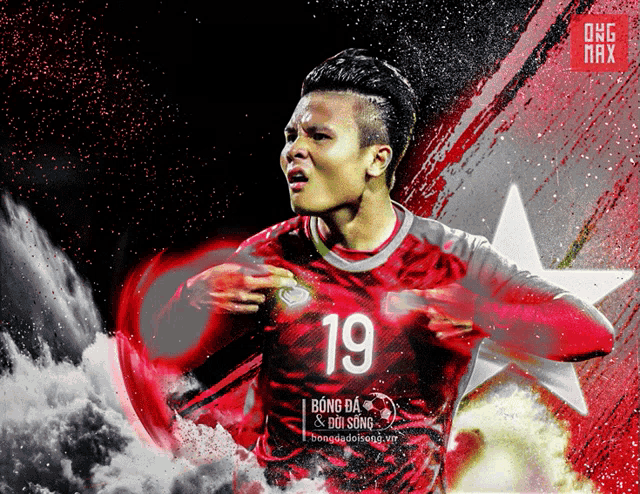 a soccer player with the number 19 on their jersey