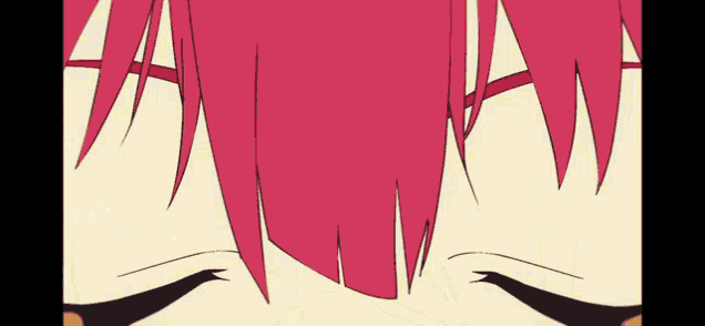 a close up of a person 's face with a heart in the middle of it