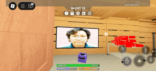 a screenshot of a video game that says night 32 on the top