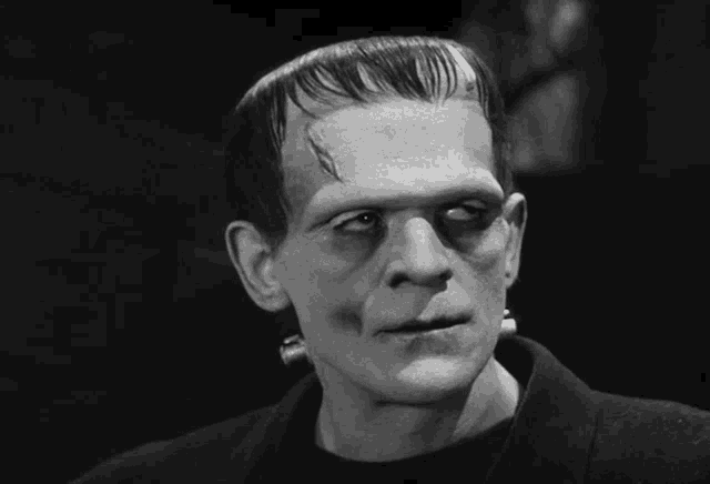 Look Up The Monster GIF - Look Up The Monster Frankensteins Monster GIFs