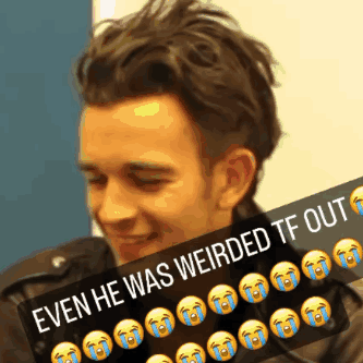Matty Healy Even He Was Weirded Tf Out Even He Was Weirded Tf Out Matty Healy GIF - Matty Healy Even He Was Weirded Tf Out Even He Was Weirded Tf Out Matty Healy The 1975 GIFs
