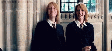 Fred And George Harry Potter GIF - Fred And George Harry Potter Dancing GIFs