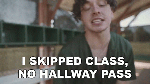 I Skipped Class No Hallway Pass Jack Harlow GIF - I Skipped Class No Hallway Pass Jack Harlow Walk In The Park Song GIFs