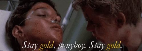 Stay Gold Ponyboy The Outsiders GIF