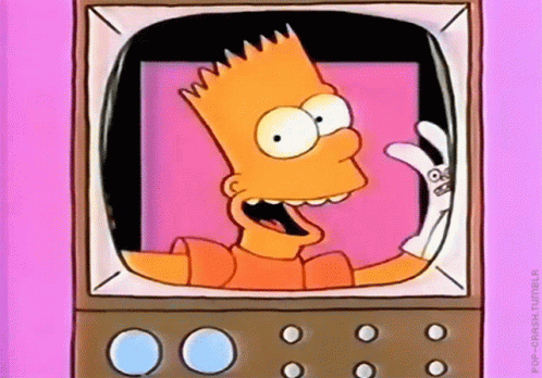 Bart Simpson Tv GIF - Bart Simpson Tv Talking GIFs