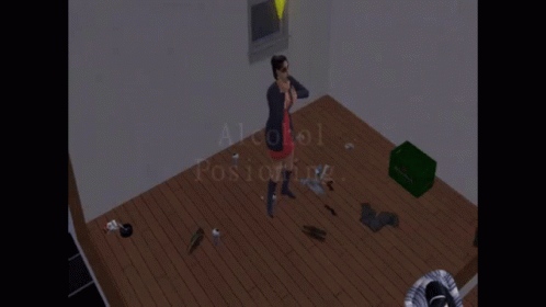 Alcohol Game GIF - Alcohol Game The Sims GIFs