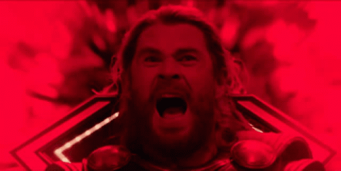 Thor Scared GIF - Thor Scared Terrified GIFs