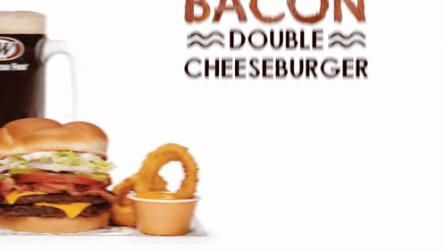 A And W Bacon Double Cheeseburger GIF - A And W Bacon Double Cheeseburger Aw Restaurants GIFs