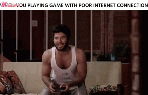 When You Playing Game With Poor Internet Connection Nota GIF - When You Playing Game With Poor Internet Connection Nota Vijay Devarakonda GIFs