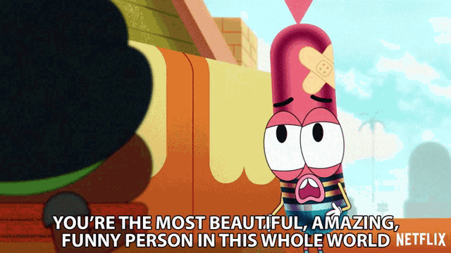 Youre The Most Beautiful Amazing Funny Person In This Whole World Pinky Malinky GIF