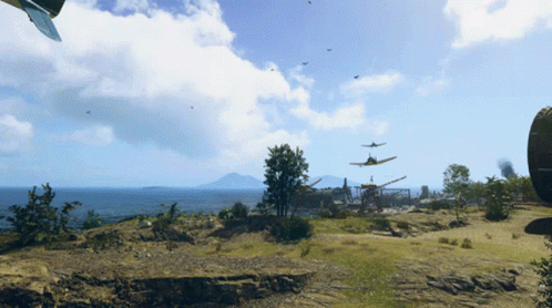 Aerial Battle Call Of Duty GIF - Aerial Battle Call Of Duty Pacific Cinematic GIFs