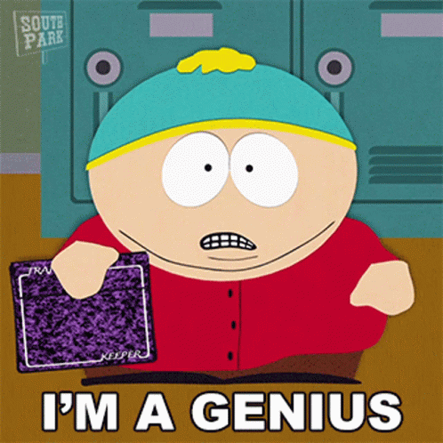Im A Genius Eric Cartman GIF - Im A Genius Eric Cartman South Park GIFs