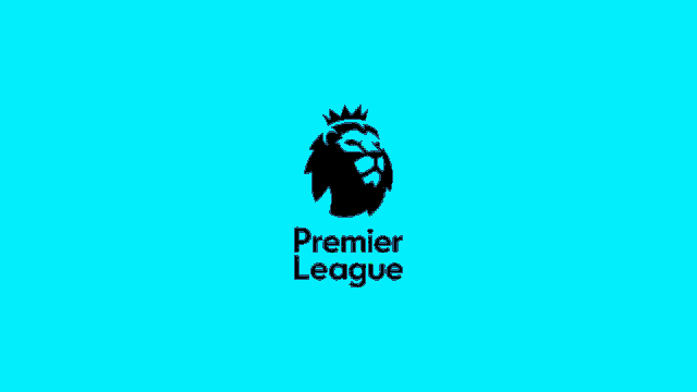 the logo for the premier league is a lion with a crown on his head .