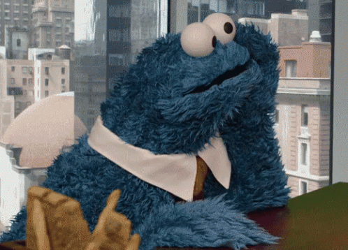 Waiting Cookie Monster GIF - Waiting Cookie Monster Sesamestreet GIFs