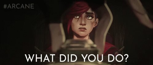 What Did You Do Vi GIF - What Did You Do Vi Arcane GIFs