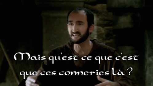 Kaamelott Pere Blaise GIF - Kaamelott Pere Blaise Connerie GIFs