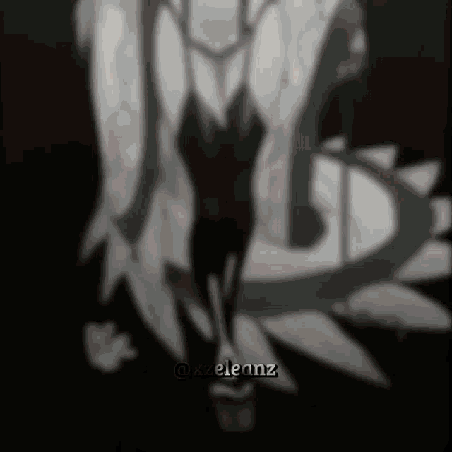 a black and white photo of a person 's shadow with the caption @axelennz