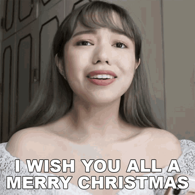 Merry Merry Merry Christmas Lady Martin GIF - Merry Merry Merry Christmas Lady Martin Maligayang Maligayang Pasko GIFs