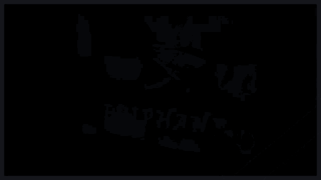 a black and white photo of epiphany written in white