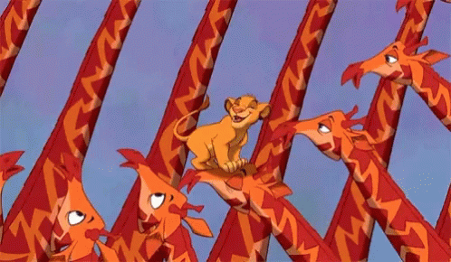 Lion King Simba GIF - Lion King Simba Giraffe GIFs