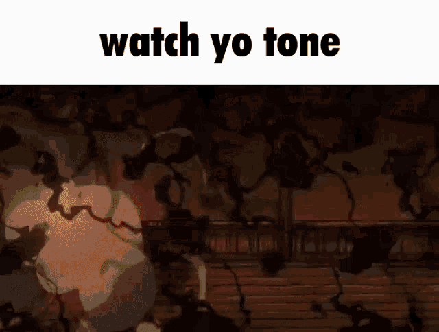 a screenshot of a video that says `` watch yo tone ''