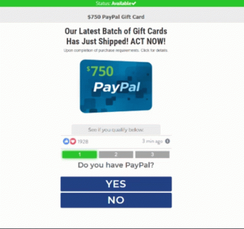 Paypal Free Gift GIF - Paypal Free Gift GIFs