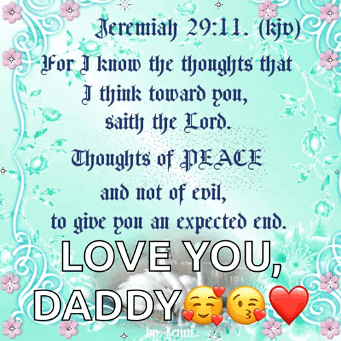 a bible verse that says jeremiah 29:11