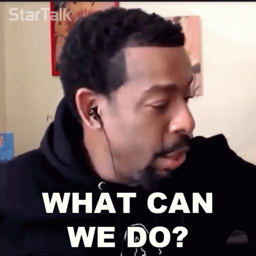 What Can We Do Chuck Nice GIF - What Can We Do Chuck Nice Startalk GIFs